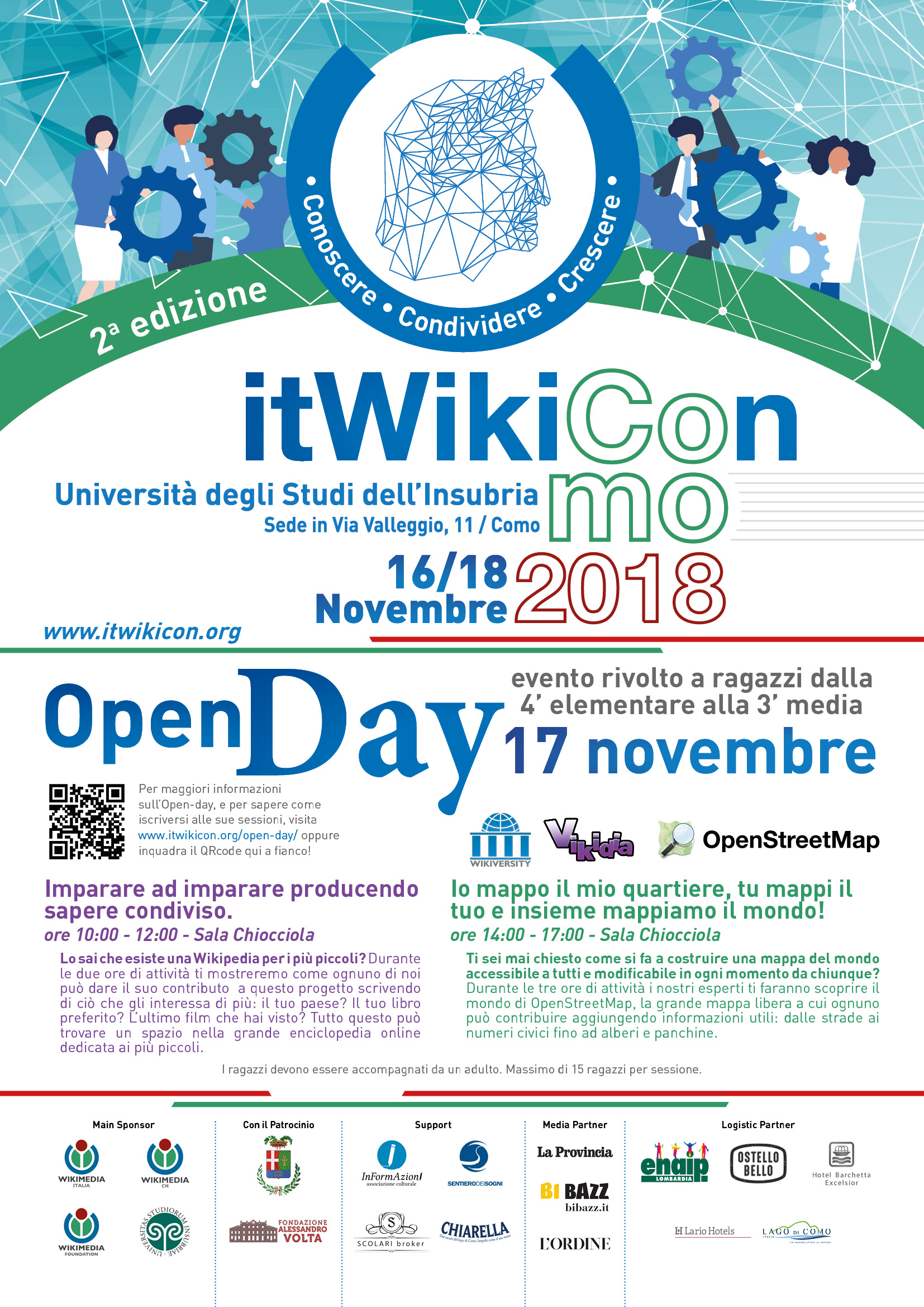 Locandina itWikiCon 2018