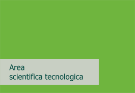 Area scientifica tecnologica, su sfondo verde, caratteristico di scienza e tecnologia