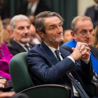 Il Presidente della Regione Lombardia Attilio Fontana