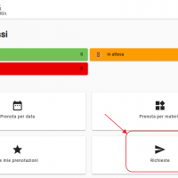 richiesta prenotazione