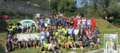 Settanta partecipanti alla "Biciclettata Insubrica"