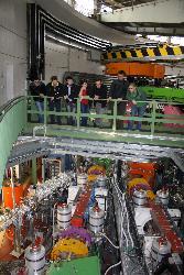 Gruppo di Studenti di Fisica all'INFN di Frascati