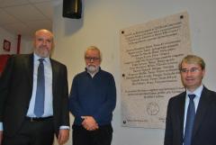 Una targa in memoria dei dodici professori universitari antifascisti Una targa in memoria dei dodici professori universitari antifascisti