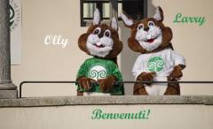 Ecco Olly e Larry, mascotte dell'Ateneo