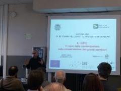 Incontri sul lupo: ottima affluenza di pubblico Incontri sul lupo: ottima affluenza di pubblico