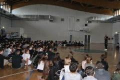 Il Campione del Volley Jack Sintini al PalaInsubria Il Campione del Volley Jack Sintini al PalaInsubria