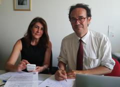 Lia Palomba e Giovanni Porta