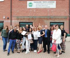 Foto di gruppo proclamazione social media manager