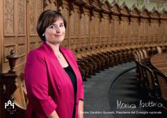 Marina Carobbio Guscetti, presidente del Consiglio nazionale e dell’Assemblea federale svizzera