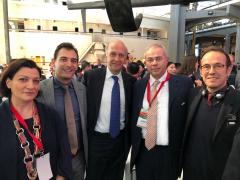 La delegazione dell’Insubria con il Ministro Bussetti (da sinistra: Carminati, Panno, Bussetti, Zamperetti, Porta)