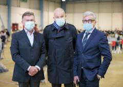 Giulio Carcano, Angelo Tagliabue e Marco Cavallotti