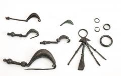 Fibule e servizi toilette Museo Villa Mirabello