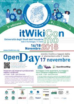 Locandina itWikiCon 2018