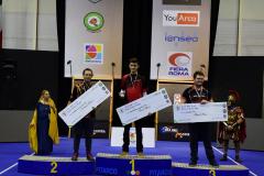 roma dicembre 2019 - podio arco uomini