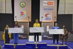 podio roma 2019 - tiro arco donne