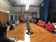 Premiazioni atleti CUS con Rettore