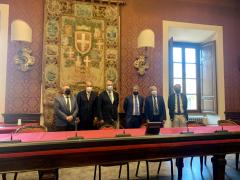 Conferenza stampa Comune di Como