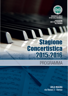 Stagione concertistica 2015 2016