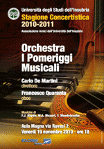 Stagione concertistica 2010-2011