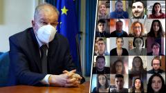 Il rettore e gli studenti