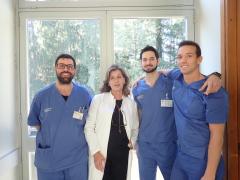 da sinistra Vittorio Maurino, 36 anni di Gallarate, Andrea Alain Orsina, 32 anni di Stresa, e Jacopo Padalino 29 anni di Legnano